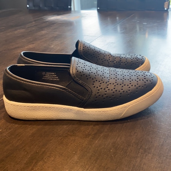 Memory foam leather platform shoes - Picture 2 of 3